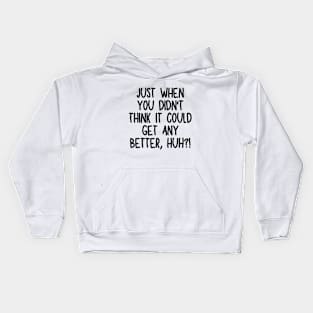 Color me impressed! Kids Hoodie